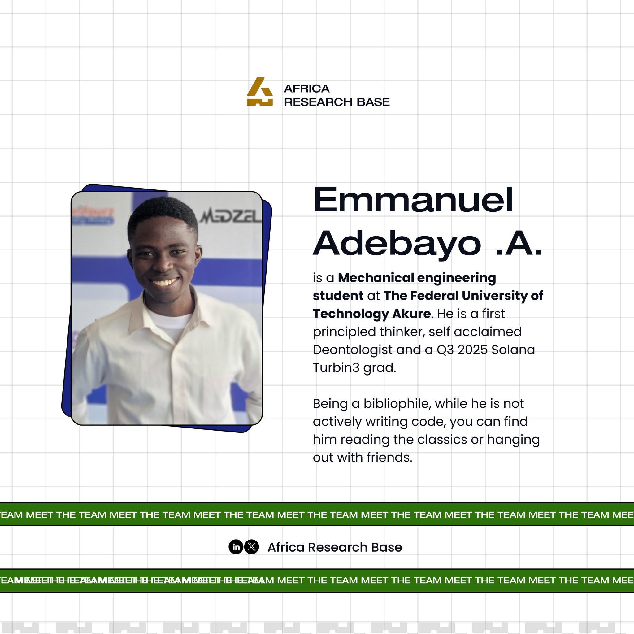 Emmanuel - Co-Founder & CEO